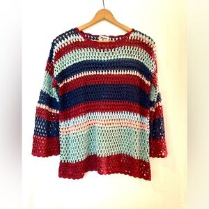 Show Me Your MuMu Multicolor Striped Sweater